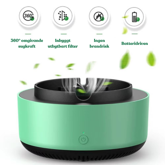 Askkopp med luftrenare