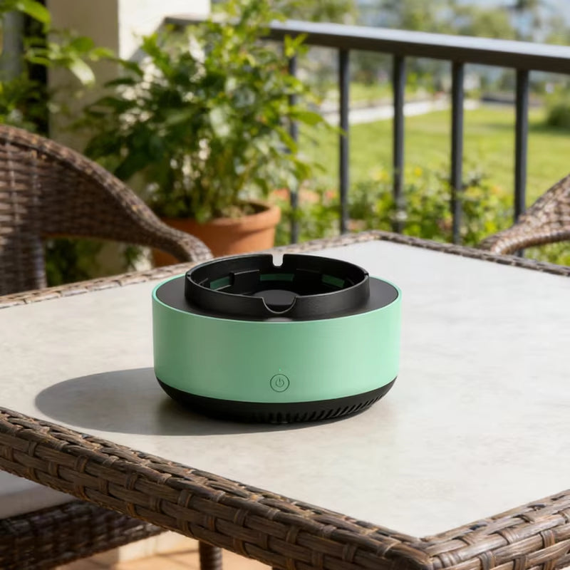 Askkopp med luftrenare